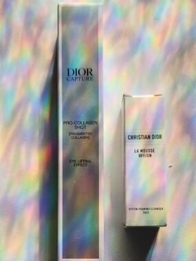 Dior Pro Collagen Shot + La Mousse On/Off Cleanser